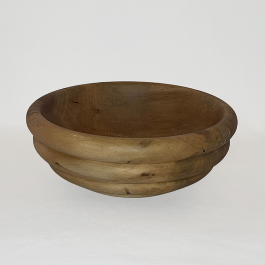Scalloped River Birch Bowl