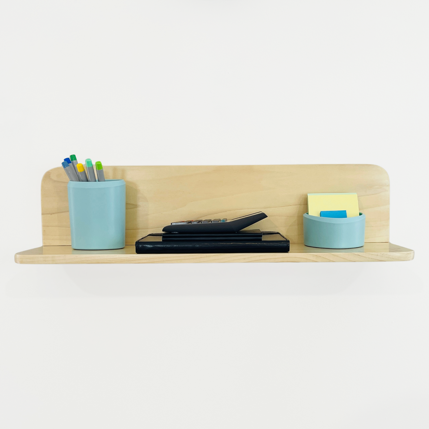Bud Minimalist Solid Wood Wall Shelf