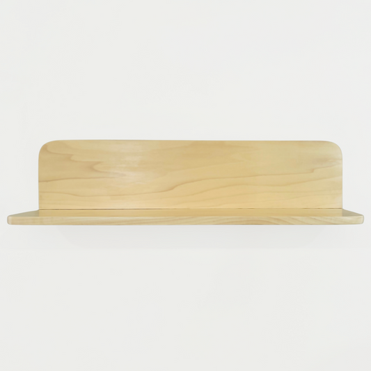 Bud Minimalist Solid Wood Wall Shelf